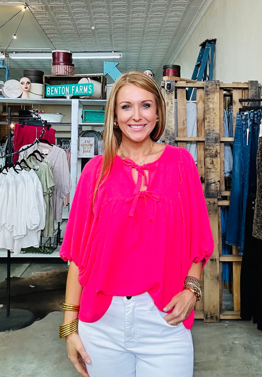 The Barbie Bow Top