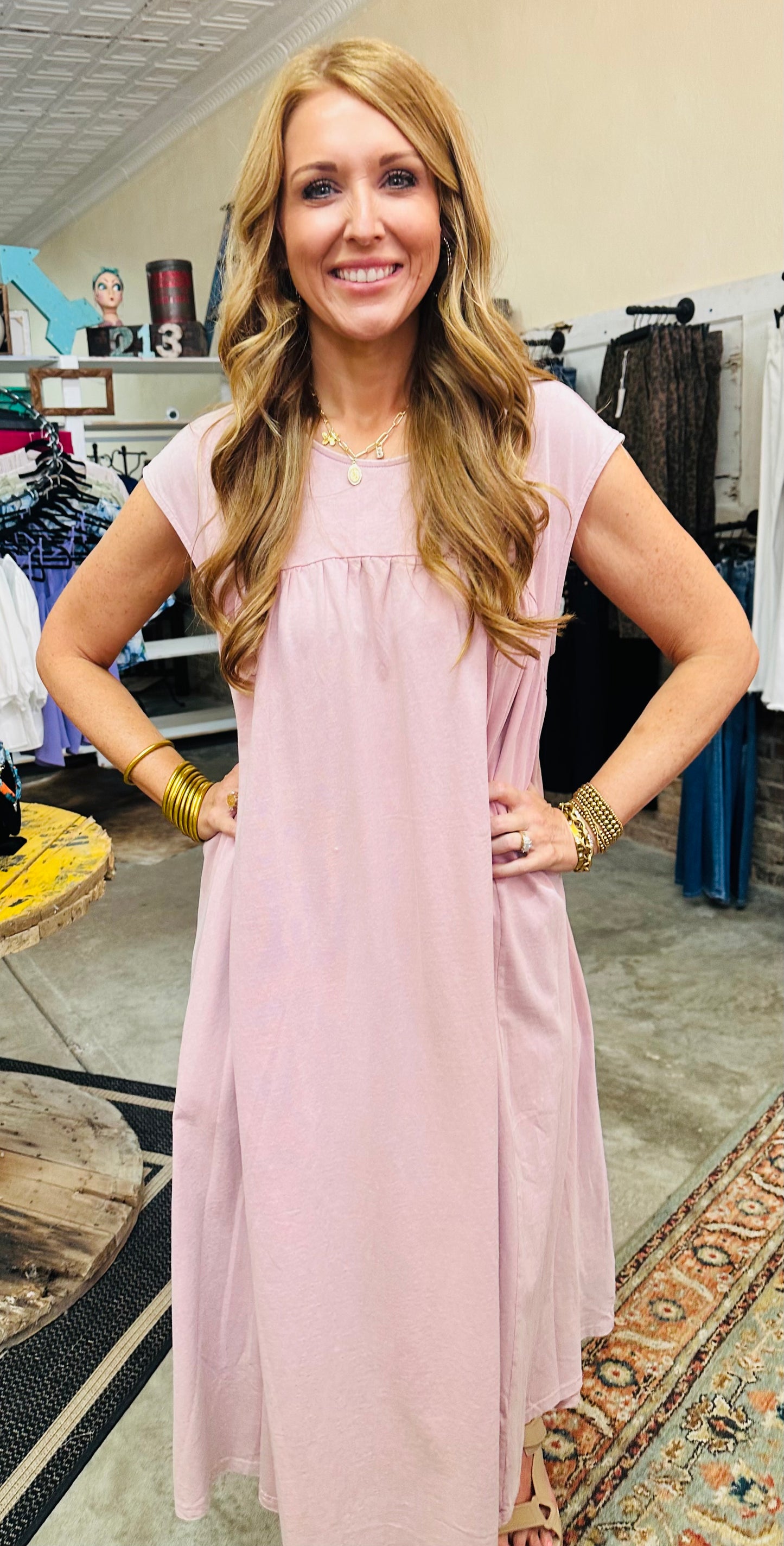 Blushin Belle Dress