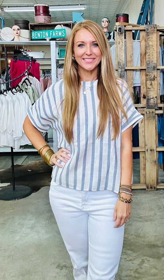 Salty Stripes Top